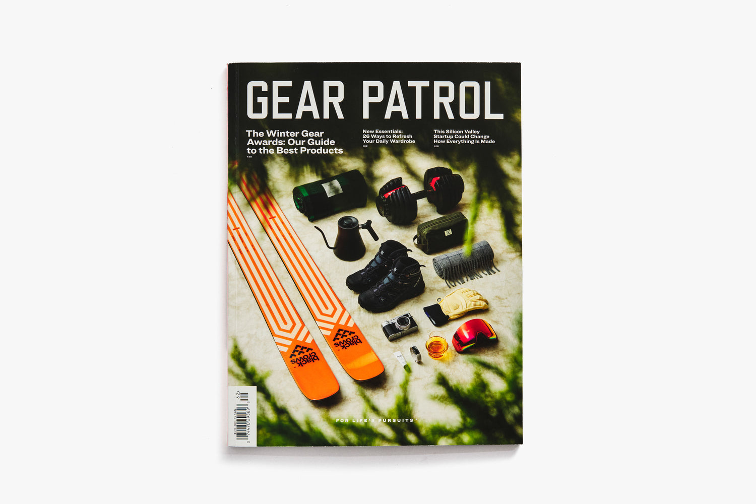 Copy of GearPatrolMagazine_Issue Seventeen on a light gray background