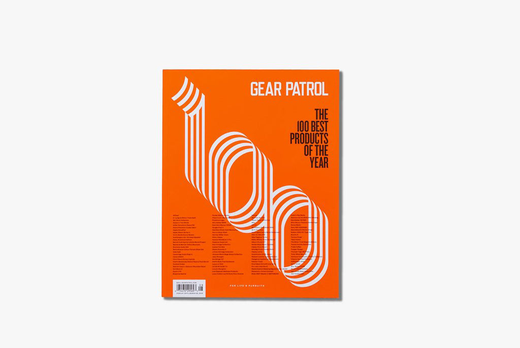 Gear Patrol Magazine, Issue Eight - Orange Cover with "100 Best Products of the Year"