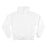 back of a white hooded sweatshirt