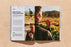 spread from gear patrol magazine issue twenty page, with man outside holding a walkie-talkie