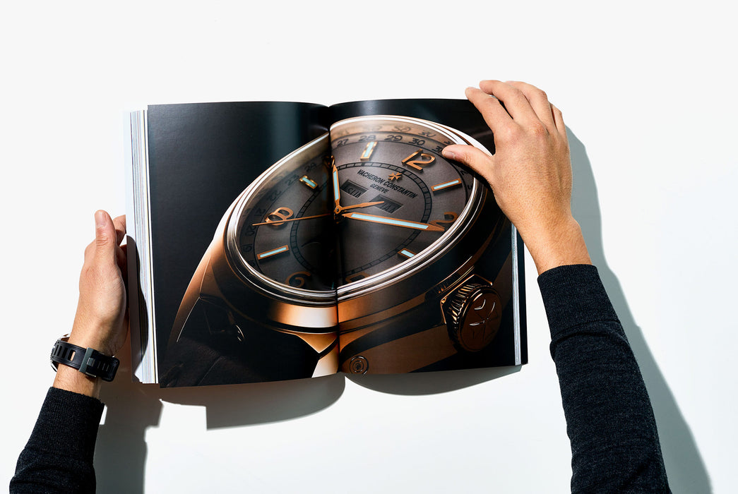 Gear Patrol Magazine, Issue Eight - Open to Spread showing Vacheron Constantin watch
